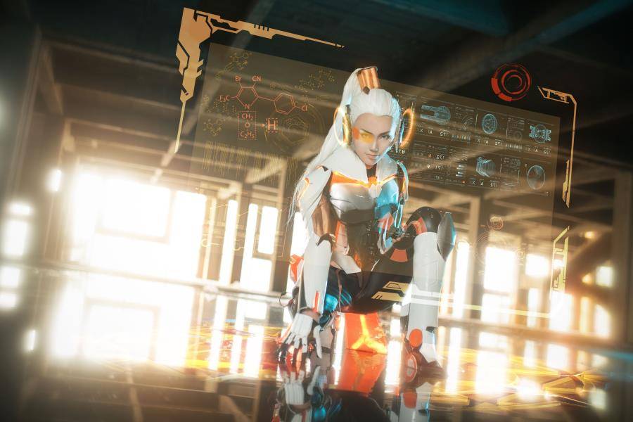 Cosplay福利/王者荣耀cosplay逐梦之影韩信正片