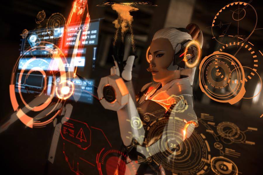 Cosplay福利/王者荣耀cosplay逐梦之影韩信正片