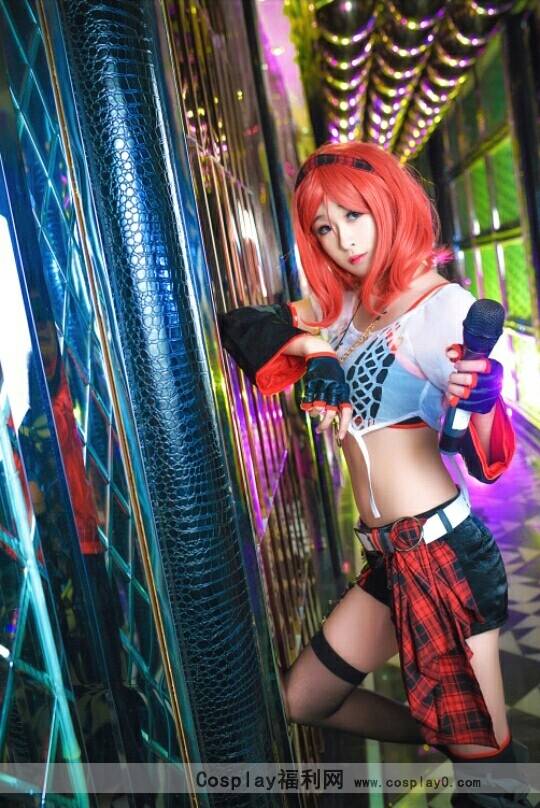 Cosplay福利/LoveLive!西木野真姬摇滚觉醒cosplay