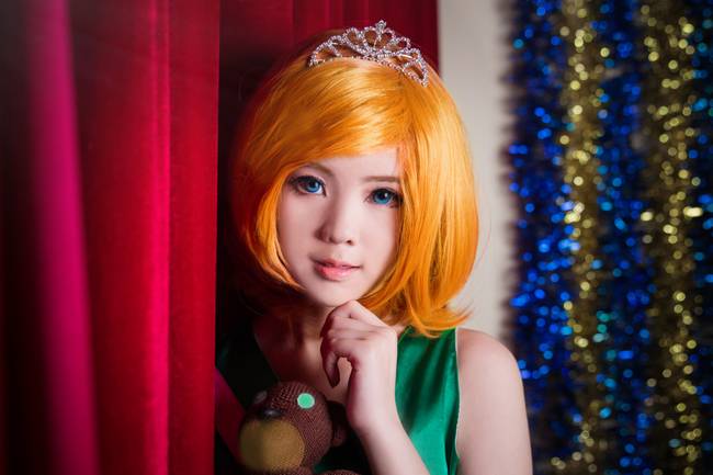 Cosplay福利/英雄联盟黑暗之女安妮舞会公主cosplay图片