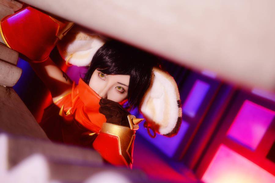 Cosplay福利/兽耳正太王者荣耀李元芳cosplay图片