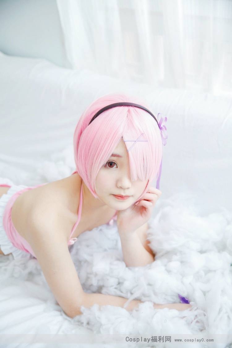Cosplay福利/绝对领域 腐宅美女 比基尼拉姆cosplay私房写真
