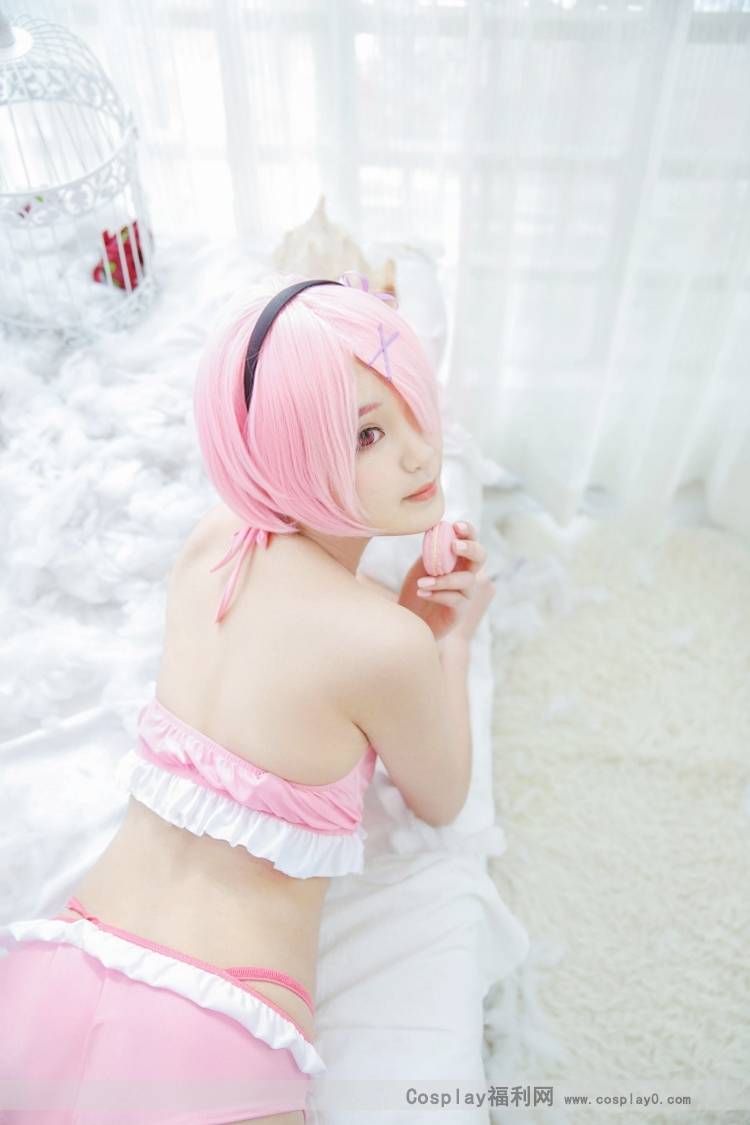 Cosplay福利/绝对领域 腐宅美女 比基尼拉姆cosplay私房写真
