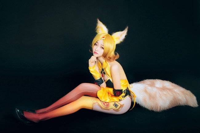 Cosplay福利/王者荣耀cosplay妲己旗袍 古风御姐翘臀福利