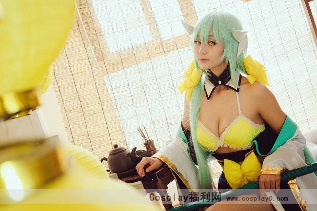 Cosplay福利/Fate/Grand Order清姬巨乳御姐内衣私房cosplay宅男福利