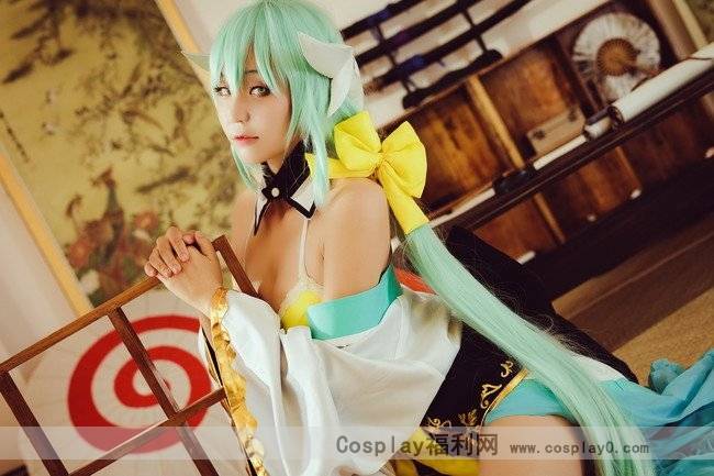 Cosplay福利/Fate/Grand Order清姬巨乳御姐内衣私房cosplay宅男福利