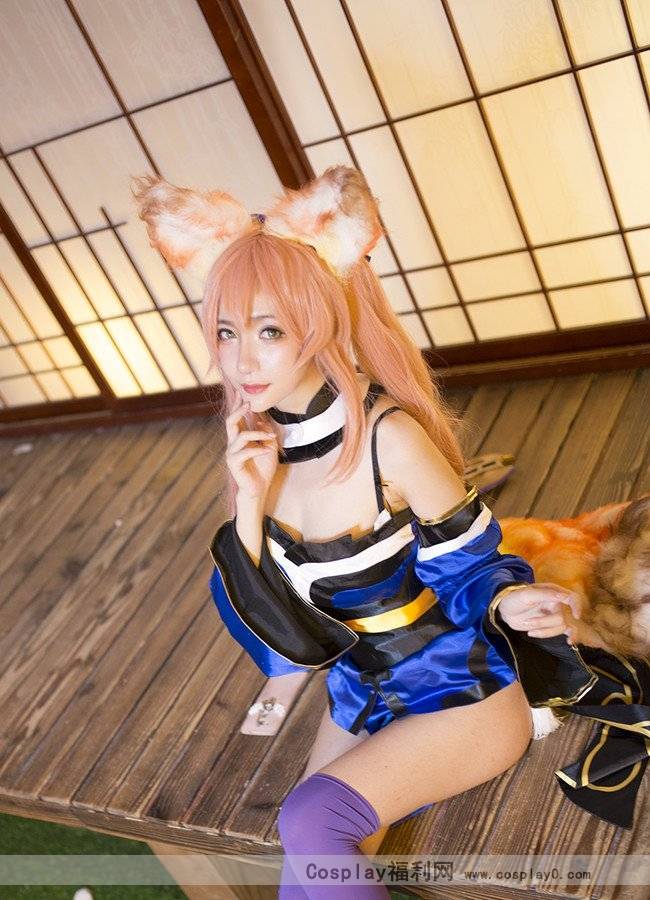 Cosplay福利/极致翘臀巨乳御姐cosplay玉藻前 腿控福利