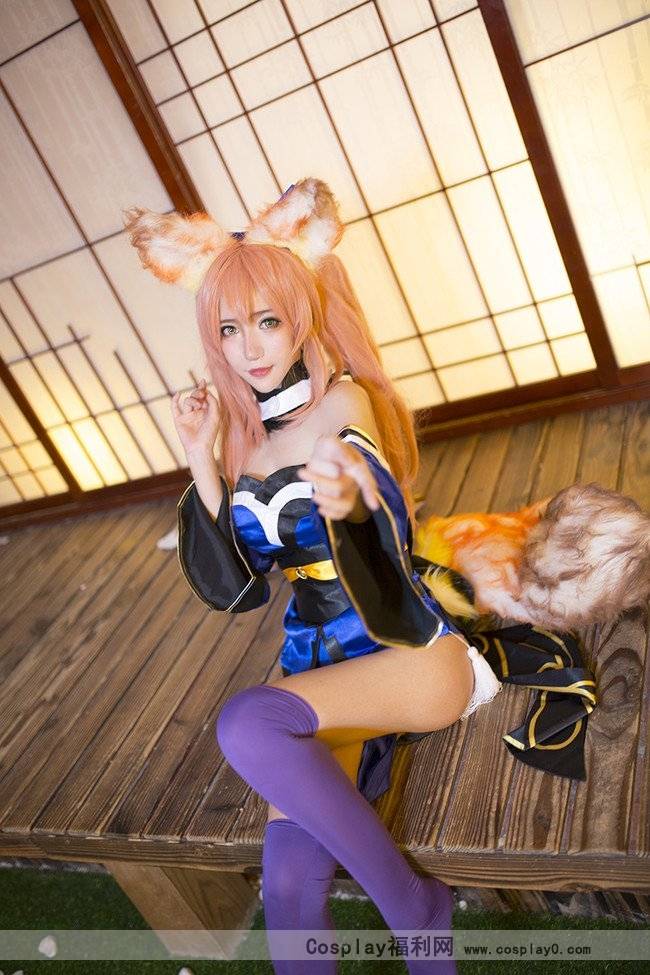 Cosplay福利/极致翘臀巨乳御姐cosplay玉藻前 腿控福利