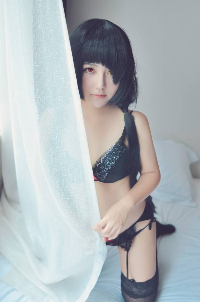 Cosplay福利/半次元福利 罪恶王冠蝶祈cosplay 福利美女图片