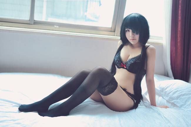 Cosplay福利/半次元福利 罪恶王冠蝶祈cosplay 福利美女图片