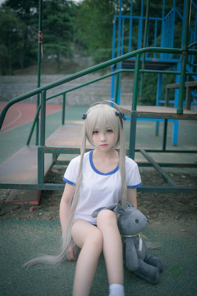 Cosplay福利/墙裂推荐，体操服 日本布鲁马写真