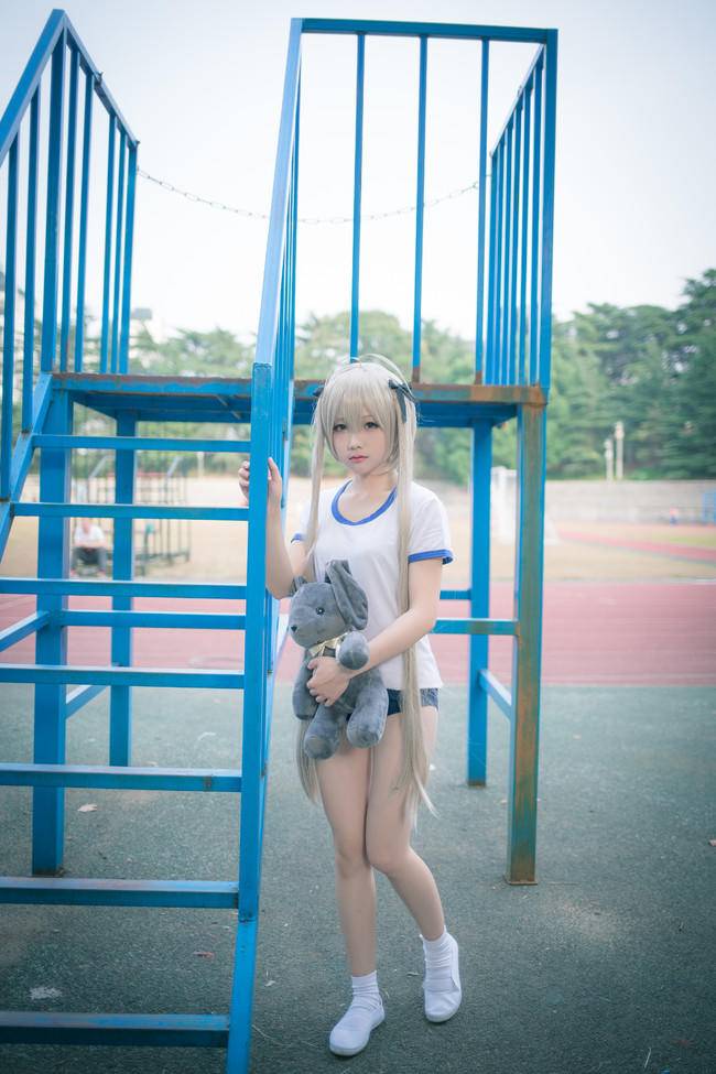 Cosplay福利/墙裂推荐，体操服 日本布鲁马写真