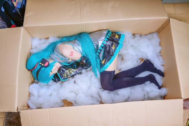 Cosplay福利/初音未来cosplay无下限图片 美女黑丝福利诱惑