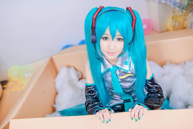 Cosplay福利/初音未来cosplay无下限图片 美女黑丝福利诱惑
