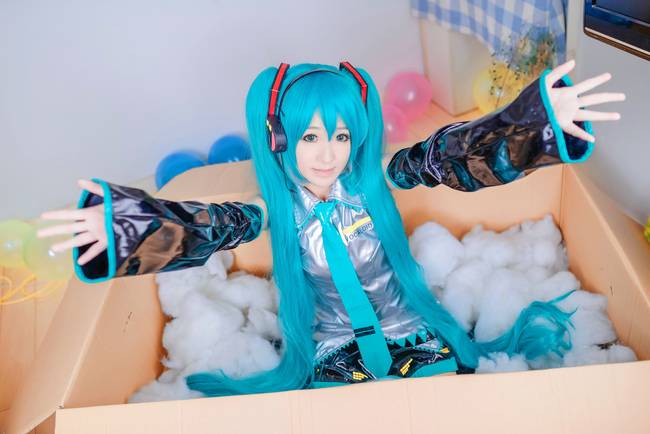 Cosplay福利/初音未来cosplay无下限图片 美女黑丝福利诱惑