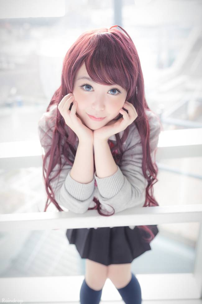 Cosplay福利/白丝绝对领域少女学园JK制服美图欣赏