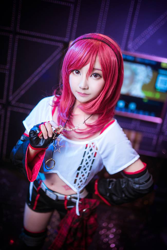 Cosplay福利/黑丝绝对领域少女 LoveLive!西木野真姬COSPLAY cn:过气网绿白瑶