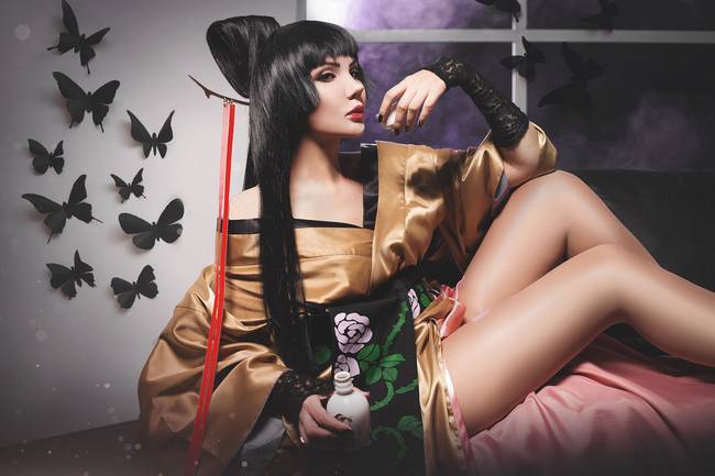 Cosplay福利/《御姐女王的美腿》xxxHOLiC壹原侑子COSPLAY