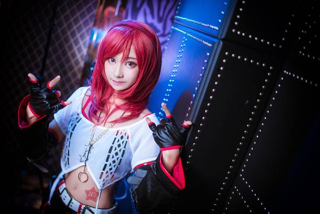 Cosplay福利/黑丝绝对领域少女 LoveLive!西木野真姬COSPLAY cn:过气网绿白瑶