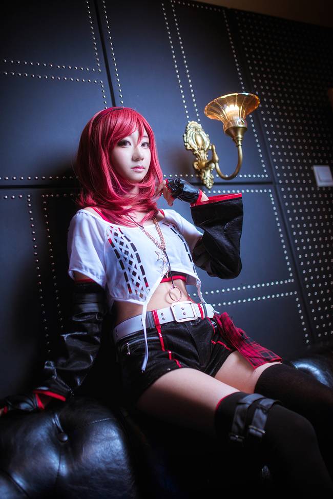 Cosplay福利/黑丝绝对领域少女 LoveLive!西木野真姬COSPLAY cn:过气网绿白瑶