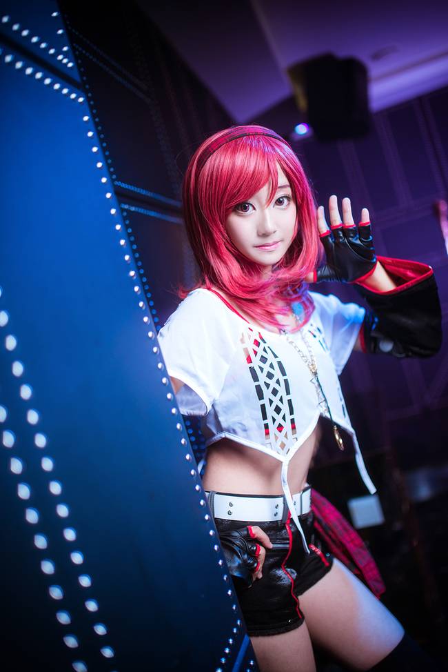 Cosplay福利/黑丝绝对领域少女 LoveLive!西木野真姬COSPLAY cn:过气网绿白瑶