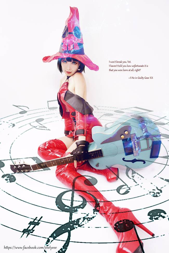 Cosplay福利/粉红绝对领域御姐魔法师 罪恶装备I-N cosplay