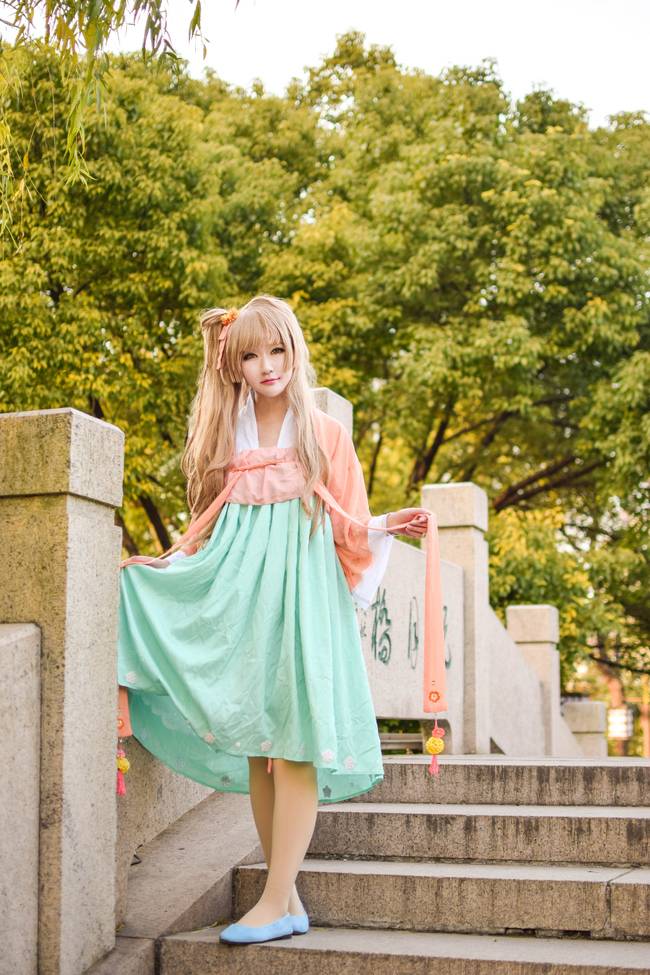 Cosplay福利/桥边的和风美少女LoveLive!南小鸟COSPLAY