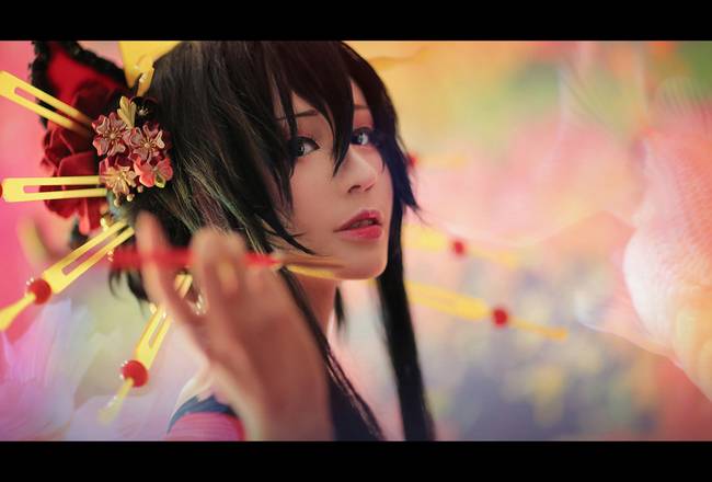 Cosplay福利/锁骨美的不可方物 艳汉吉原诗郎COSPLAY