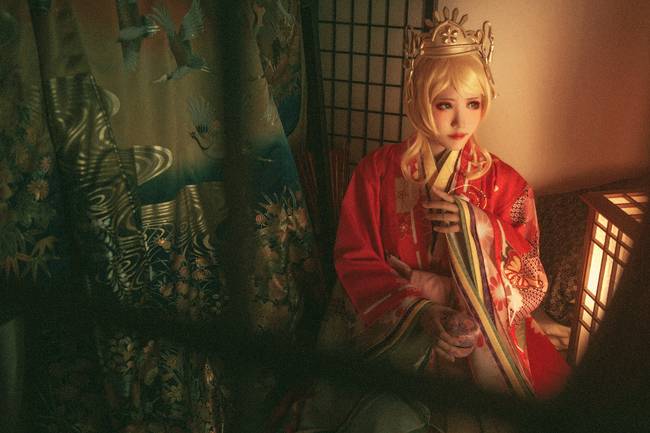 Cosplay福利/白丝绝对领域少女缘之空春日野穹COSPLAY