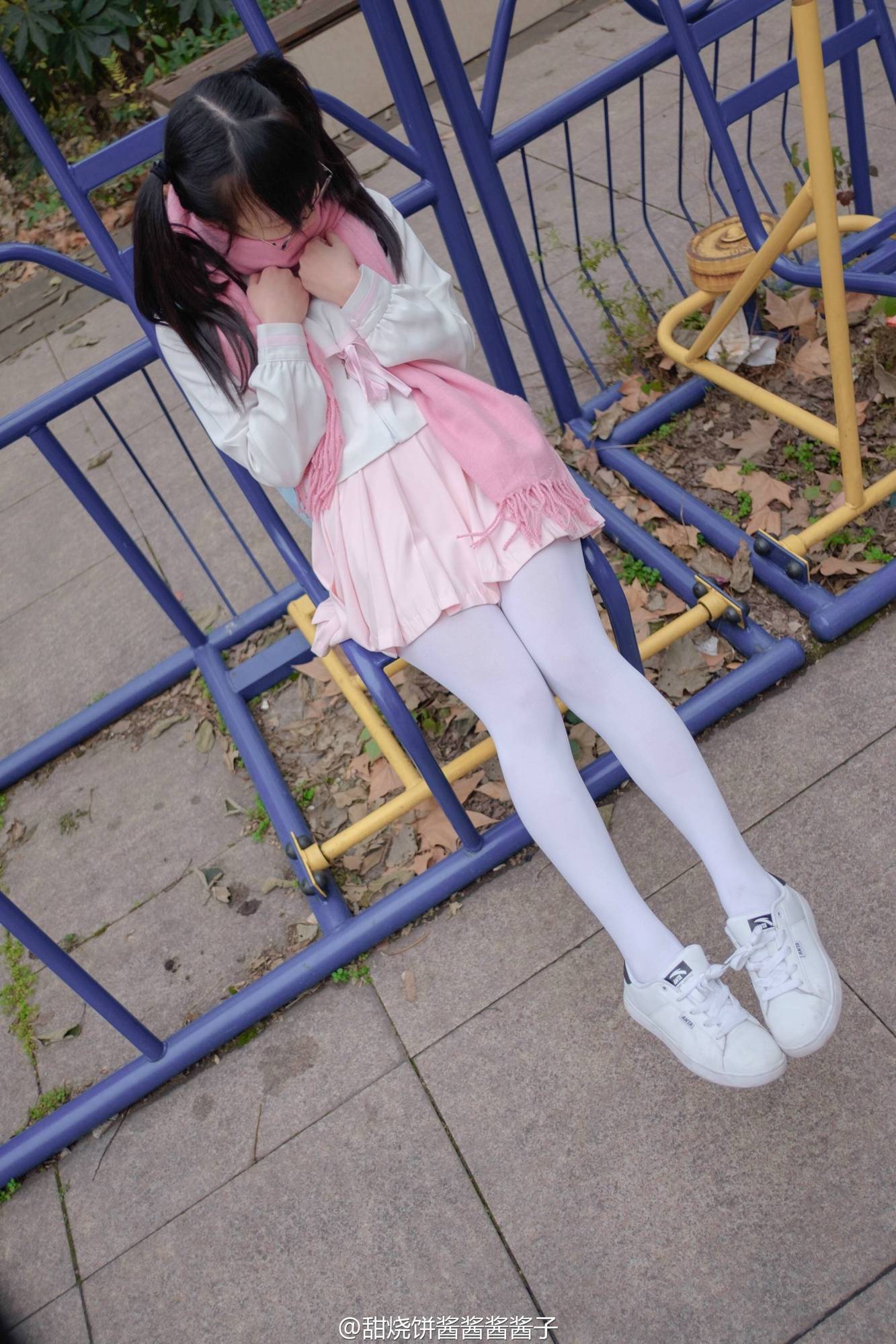 Cosplay福利/白丝也是正义！美腿