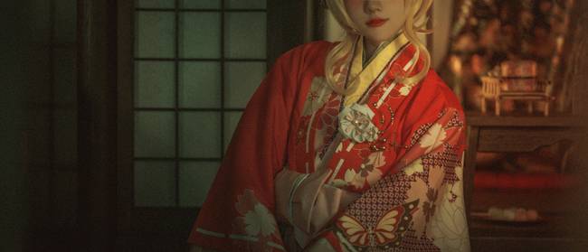 Cosplay福利/白丝绝对领域少女缘之空春日野穹COSPLAY