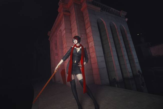 Cosplay福利/OL制服黑丝绝对领域 御姐无双剑姬COSPLAY