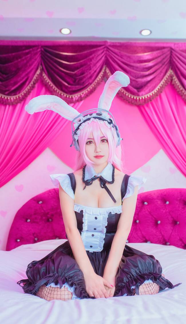 Cosplay福利/黑丝网袜兔女郎 超级索尼子索尼子COSPLAY cn:冷链