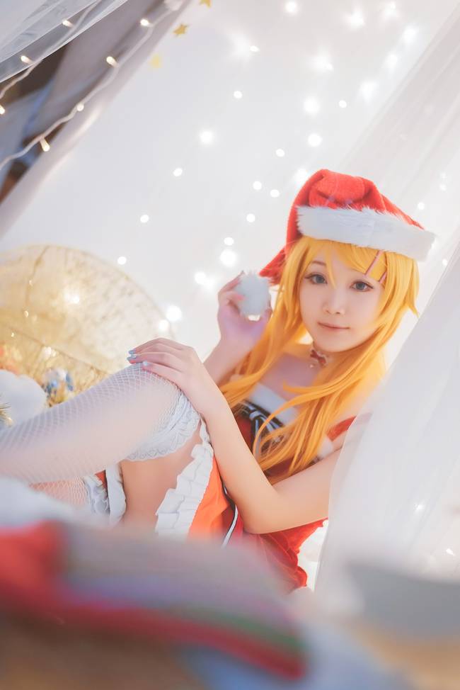 Cosplay福利/渔网白丝绝对领域 少女版 我的妹妹哪有这么可爱！COSPLA高坂桐乃