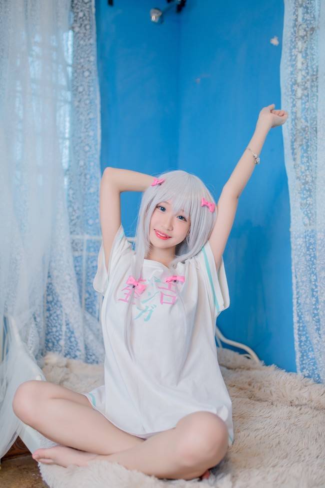 Cosplay福利/埃尔芒阿老师和泉纱雾 治愈系COSPLAY cn:栗子KULI_