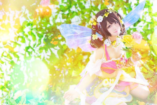 Cosplay福利/《花丛中的小妖精》Love Live! 矢泽妮可COSPLAY cn:言歌Rin