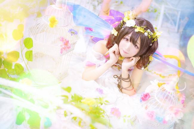 Cosplay福利/《花丛中的小妖精》Love Live! 矢泽妮可COSPLAY cn:言歌Rin