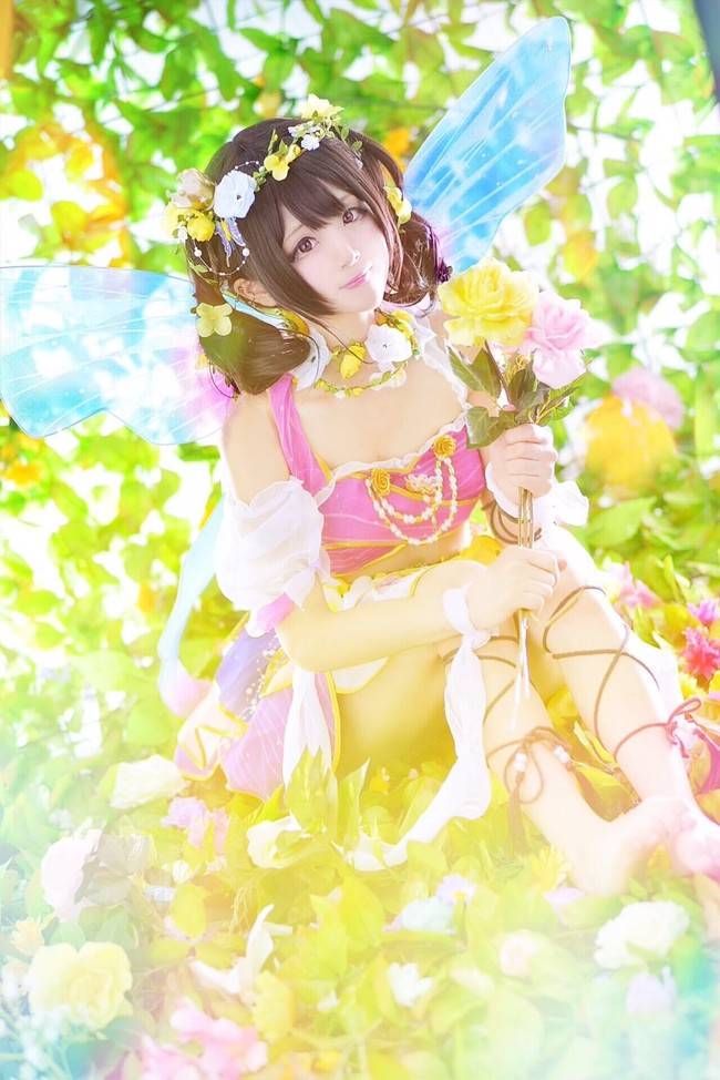 Cosplay福利/《花丛中的小妖精》Love Live! 矢泽妮可COSPLAY cn:言歌Rin
