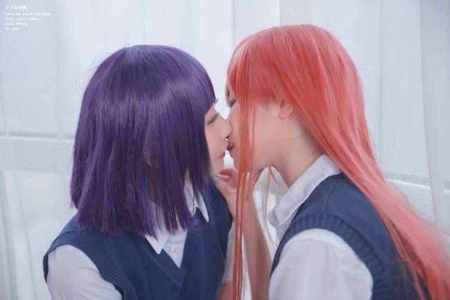 Cosplay福利/《百合少女》人渣的本愿安乐冈花火COSPLAY cn:-泡芙兔子-