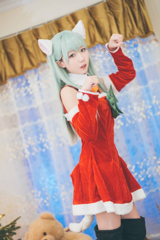 Cosplay福利/萌萌哒绝对领域少女 舰队Collection铃谷COSPLAY cn:何侠君