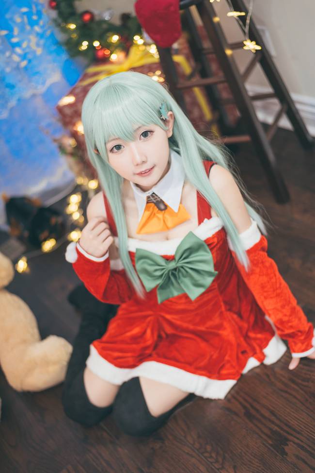 Cosplay福利/萌萌哒绝对领域少女 舰队Collection铃谷COSPLAY cn:何侠君