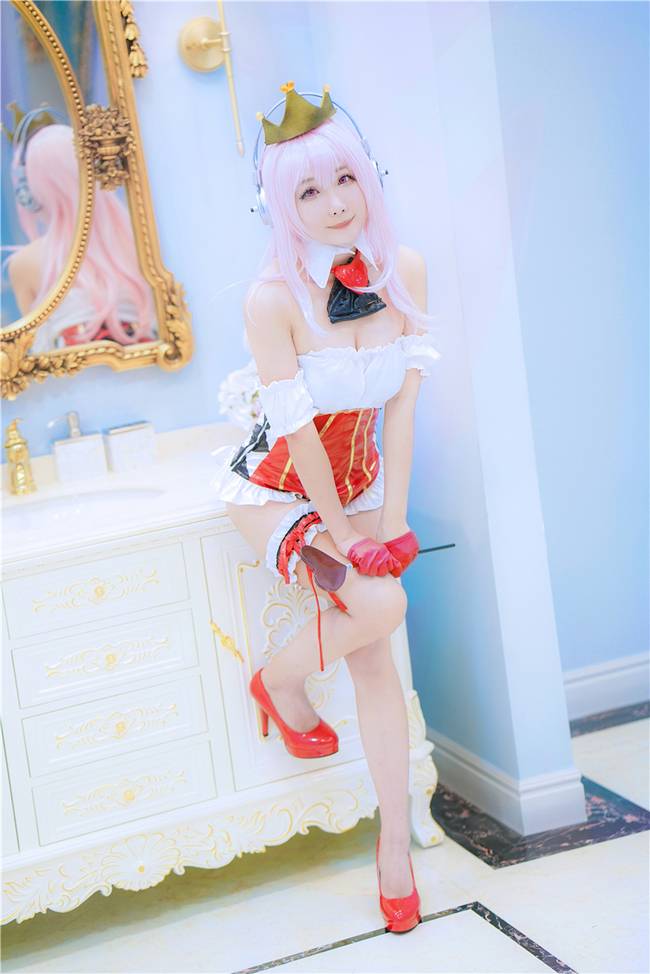 Cosplay福利/《性感双生百合少女》超级索尼子COSPLAY