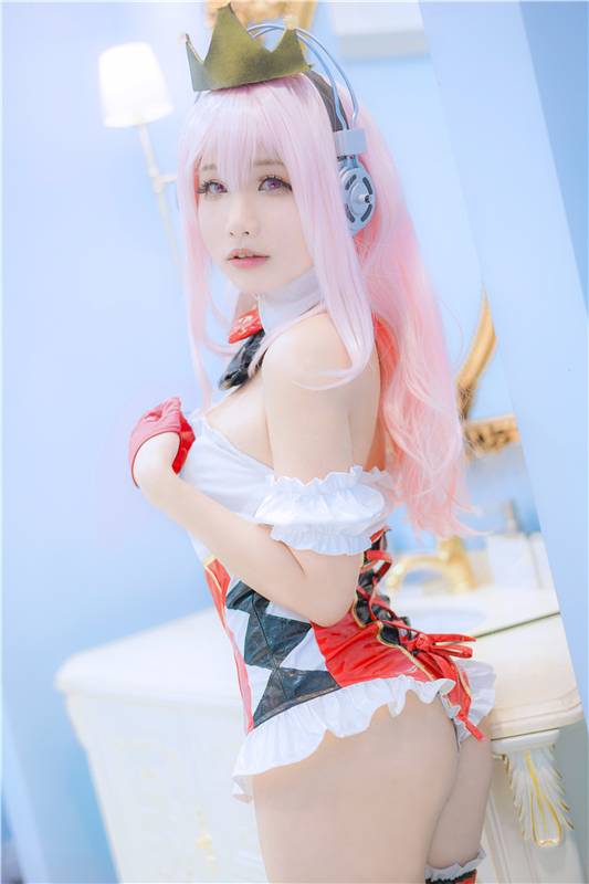 Cosplay福利/《性感双生百合少女》超级索尼子COSPLAY