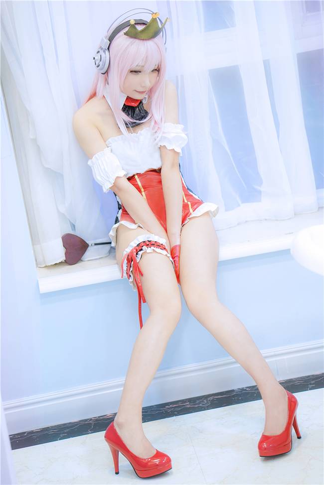 Cosplay福利/《性感双生百合少女》超级索尼子COSPLAY