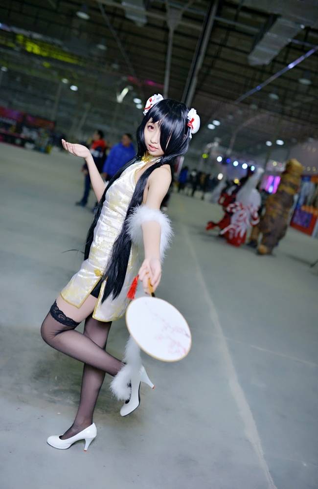 Cosplay福利/黑丝绝对领域旗袍少女 约会大作战 时崎狂三COSPLAY美图欣赏 cn:熏儿