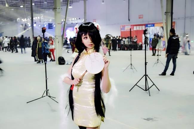 Cosplay福利/黑丝绝对领域旗袍少女 约会大作战 时崎狂三COSPLAY美图欣赏 cn:熏儿