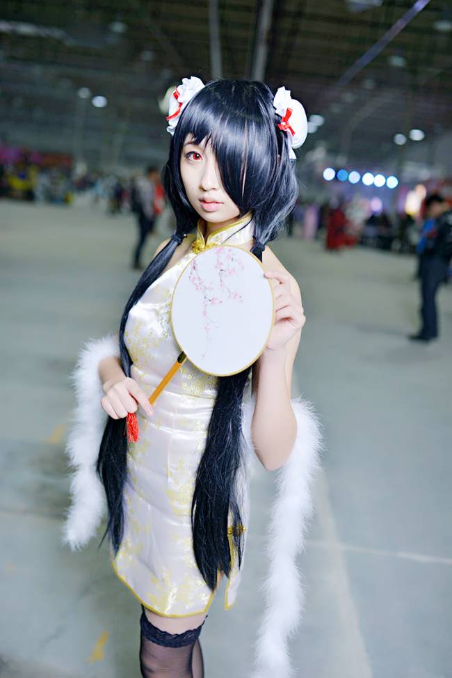 Cosplay福利/黑丝绝对领域旗袍少女 约会大作战 时崎狂三COSPLAY美图欣赏 cn:熏儿