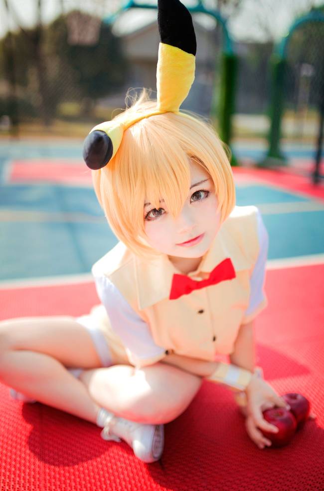 Cosplay福利/《少女皮卡丘》神奇宝贝皮卡丘COSPLAY cn:明殇