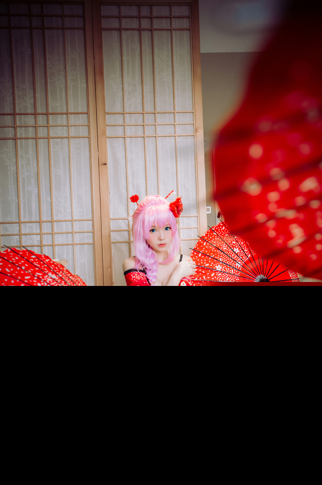 Cosplay福利/黑丝美少女VOCALOID巡音流歌COSPLAY cn:沫茉Moooooo