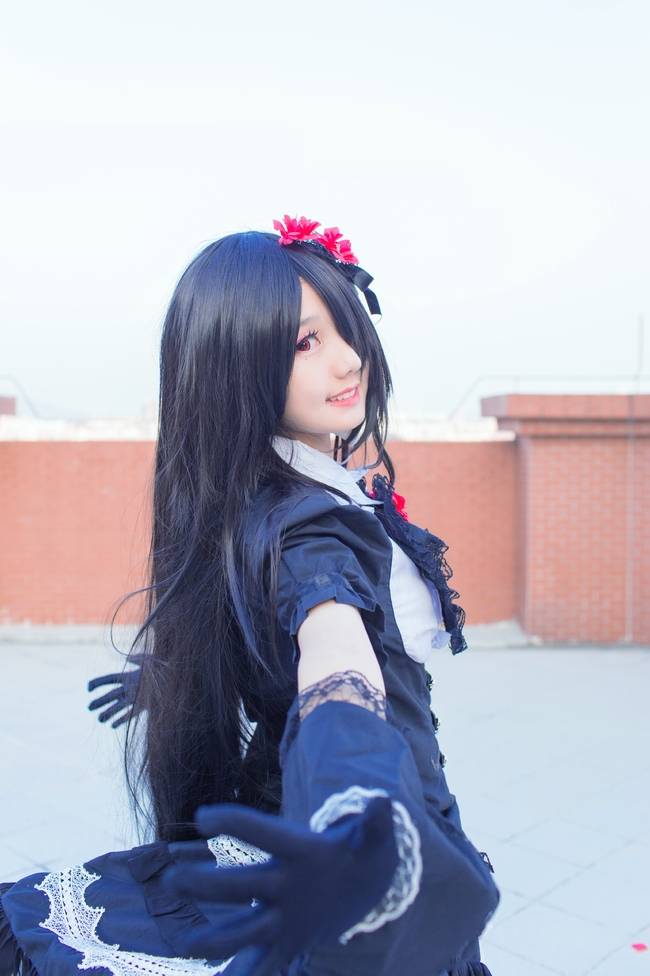 Cosplay福利/黑丝吊带袜绝对领域少女 时崎狂三COSPLAY